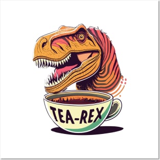 Tea-Rex Posters and Art